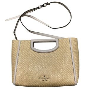 Kate Spade Beige and White Women's tote